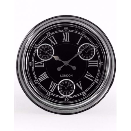 Retro Wall Clock – Bold Vintage Style with Classic Charm Smithers Archives £80.00      product_features