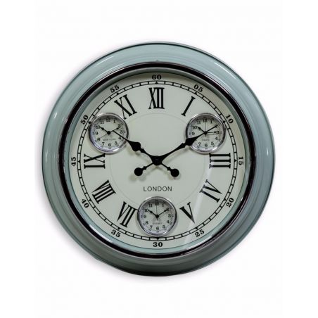 Retro Wall Clock – Bold Vintage Style with Classic Charm Smithers Archives £80.00      product_features
