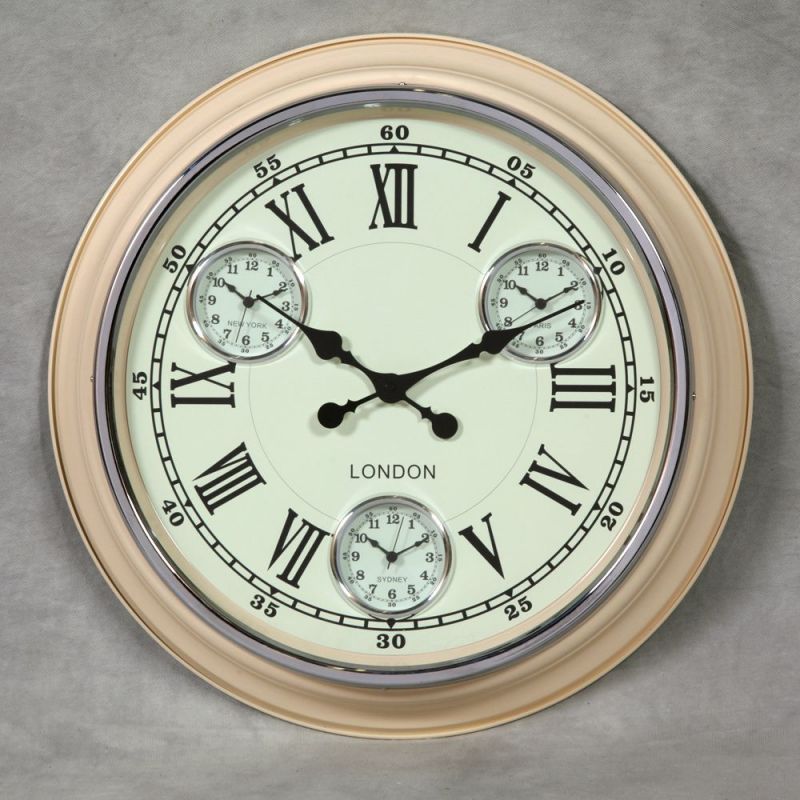 Retro Wall Clock – Bold Vintage Style with Classic Charm Smithers Archives £80.00      product_features