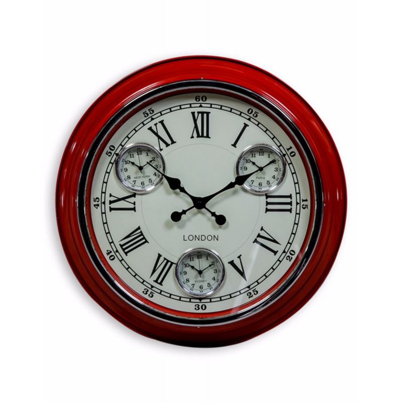 Retro Wall Clock – Bold Vintage Style with Classic Charm Smithers Archives £80.00      product_features