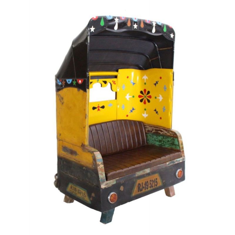 Tuk Tuk Car Taxi Sofa Smithers Sofas and Armchairs £4,000.00 Bar Reclaimed Boat Wood product_features