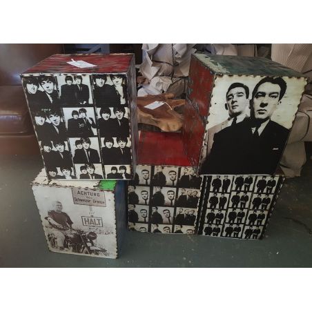 Oil Drum Side Table Stools Smithers Side Tables & Coffee Tables &pound;145.00 product_features