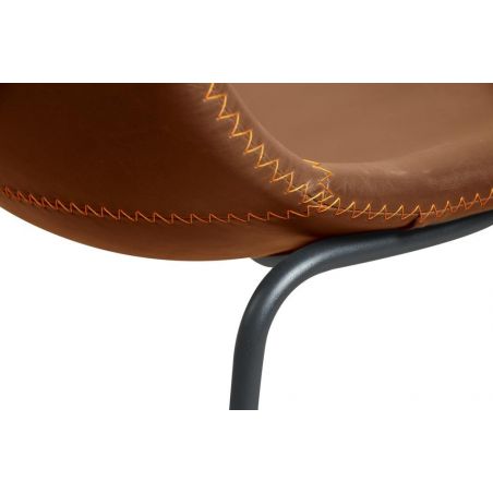 Industrial Leather Dining Chair Smithers Chairs £326.00 All Rooms Steel product_features