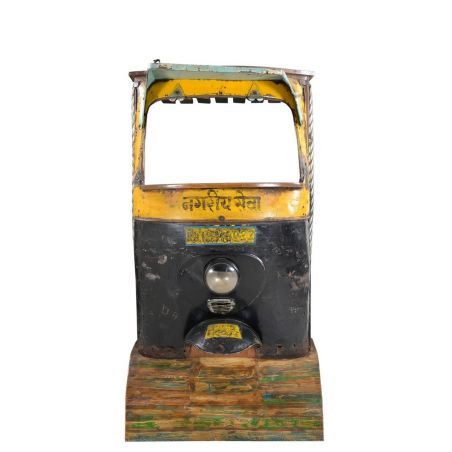 Tuk Tuk Home Bar Smithers Reclaimed Wood Furniture £2,400.00 Bar Reclaimed Boat Wood Recycled Steel product_features