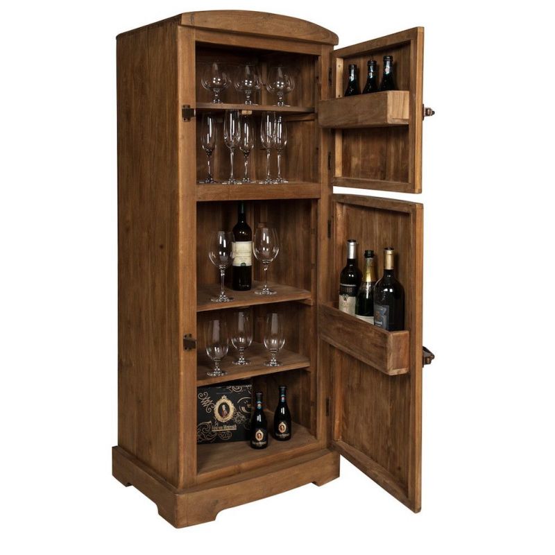 Vintage Style Drinks Cabinet Smithers Home Bars £3,000.00 Teak Wood Steel product_features