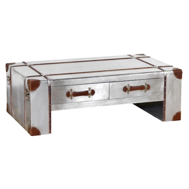 Steamer Hawker Coffee Table Smithers TV Units £457.00 Living Room MDF Aluminium Plate product_features