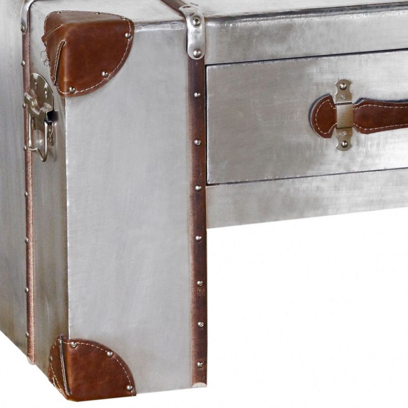 Steamer Hawker Coffee Table Smithers TV Units £457.00 Living Room MDF Aluminium Plate product_features