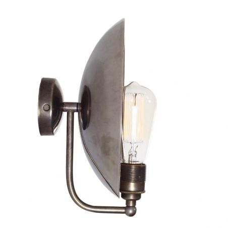 Bugsy Wall Lamp Smithers Lighting £215.00 All Rooms Spun Brass product_features