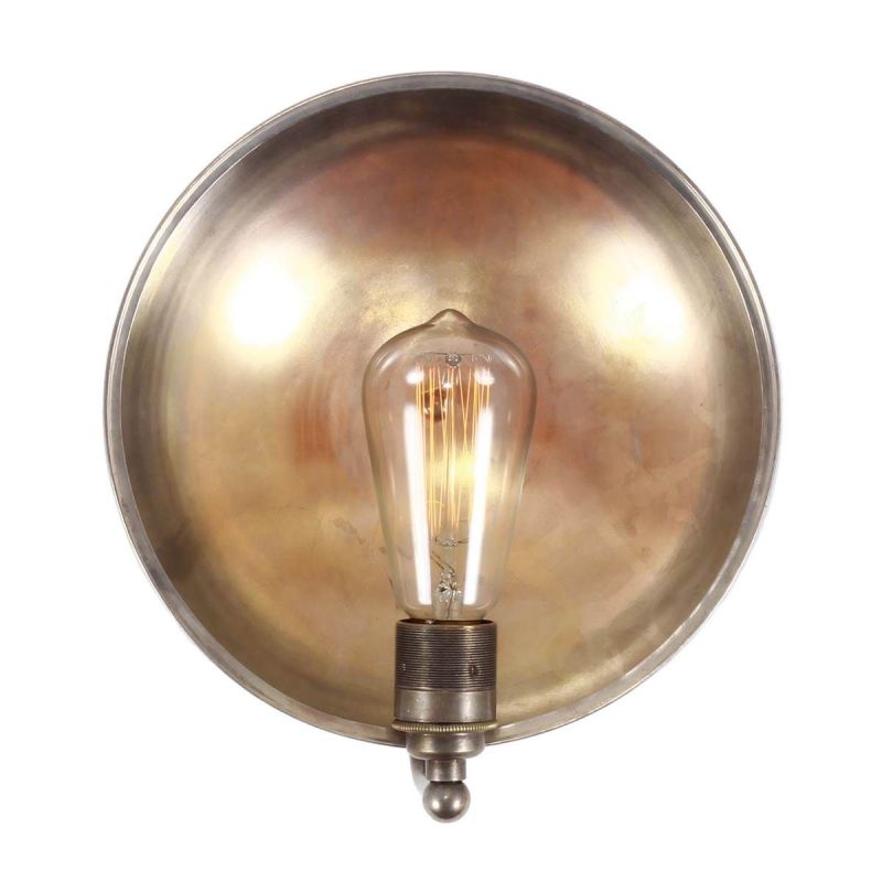 Bugsy Wall Lamp Smithers Lighting £215.00 All Rooms Spun Brass product_features