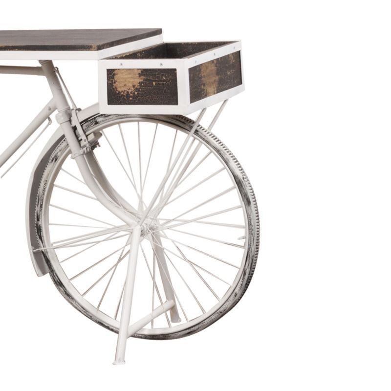 Bicycle Table Smithers Used, Abused, & Reused £1,329.00 Bar Reclaimed Steel product_features