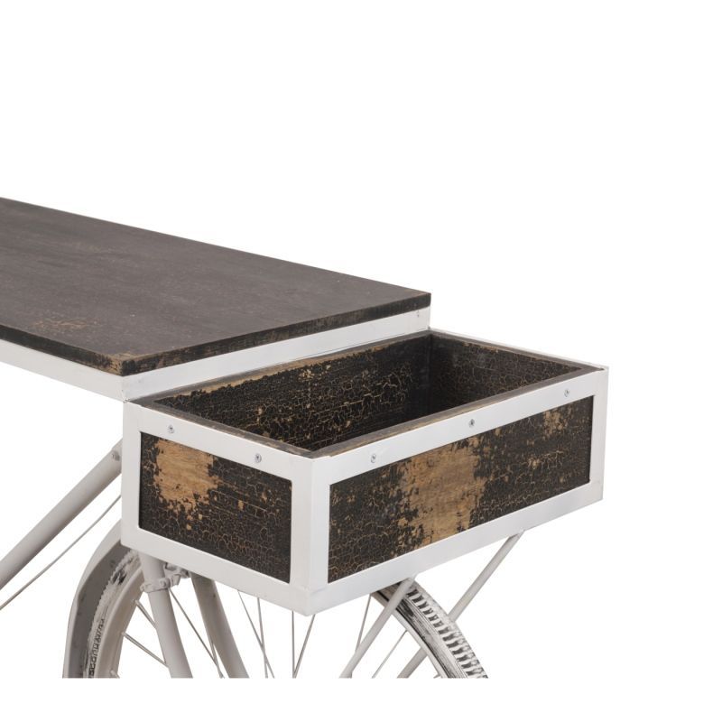 Bicycle Table Smithers Used, Abused, & Reused £1,329.00 Bar Reclaimed Steel product_features