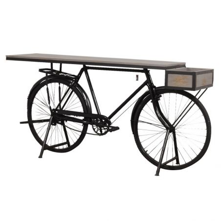 Bicycle Table Smithers Used, Abused, & Reused &pound;1,329.00 Bar Reclaimed Steel product_features