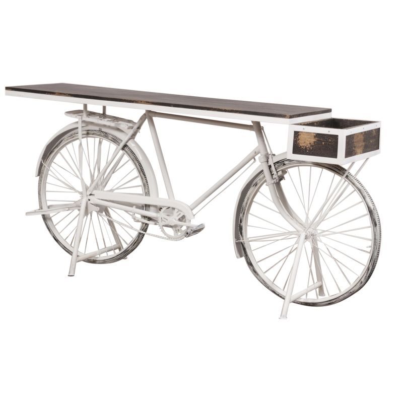 Bicycle Table Smithers Used, Abused, & Reused £1,329.00 Bar Reclaimed Steel product_features