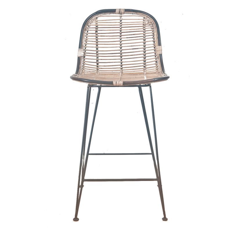 Rattan Bar Chair Smithers Retro Furniture £299.00 Bar Wicker Iron product_features