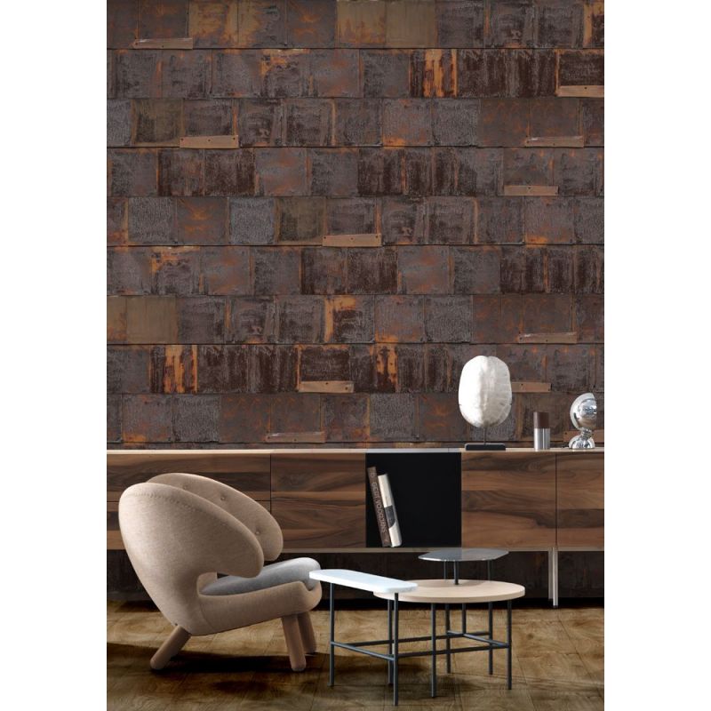 Rusty Metal Wallpaper By Piet Hein Eek Smithers Wallpaper £237.00 All Rooms product_features