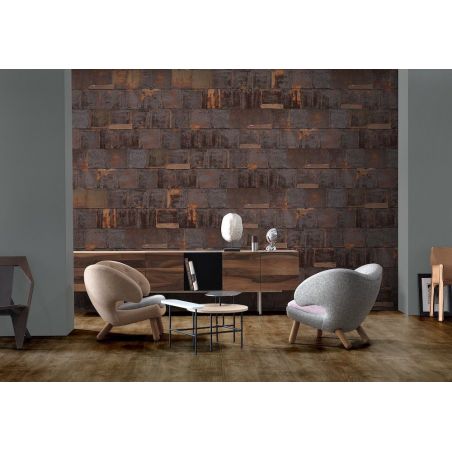 Rusty Metal Wallpaper By Piet Hein Eek Smithers Wallpaper £237.00 All Rooms product_features
