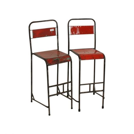 School Science Lab Bar Stool Smithers Industrial Furniture &pound;200.00 All Rooms Solid Iron product_features