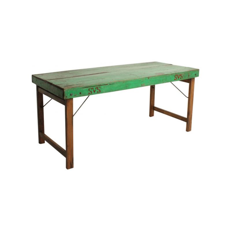 Reclaimed Wood Folding Dining Table – Industrial Cool with a Clever Twist Smithers Reclaimed Wood Dining Tables £650.00 Dinin...