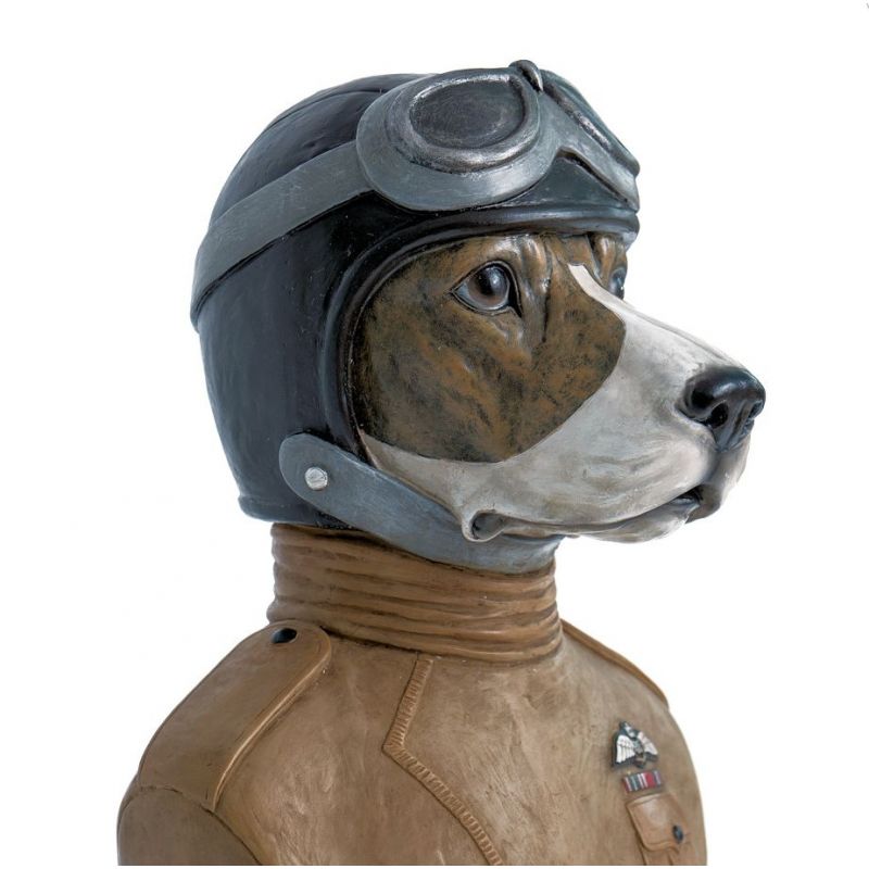 Captain Maverick Dog Head Bust Smithers Retro Ornaments £120.00      product_features