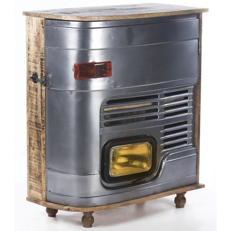 Recycled Truck Cocktail Bar Smithers Used, Abused, & Reused £825.00 Reclaimed Boat Wood Reclaimed Steel product_features