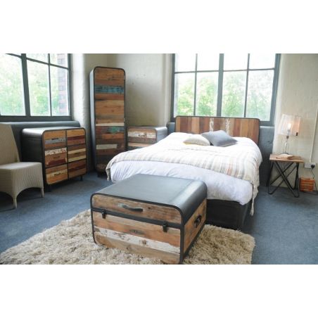 New York Loft Tall Cabinet Smithers Reclaimed Wood Furniture £1,387.00 Bedroom Reclaimed Boat Wood product_features