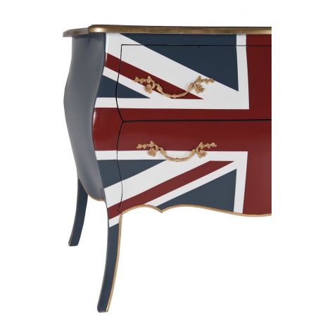 Union Jack Bombe Chest Sideboard Smithers Hallway &pound;1,800.00 Mahogany product_features