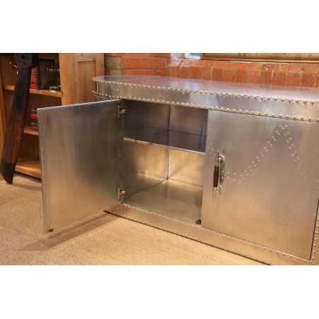 Aviator Spitfire Cabinet Smithers Aviator &pound;2,682.00 Office Fir Wood Aluminium product_features