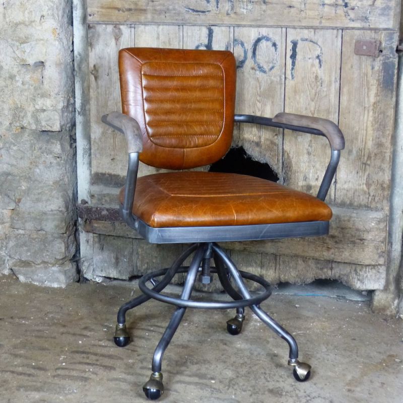 Mustang Aviation Swivel Office Chair Smithers Industrial Furniture £650.00 Office Iron product_features