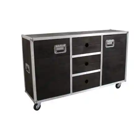 Roadie Sideboard Smithers Cabinets & Sideboards &pound;4,000.00 All Rooms Pine Wood Aluminium product_features