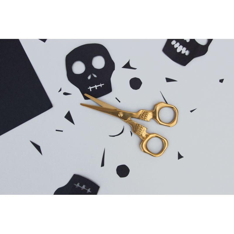 Gold Skull Scissors – Super Sharp DIY Tool SUCK UK Personal Accessories £13.00      product_features