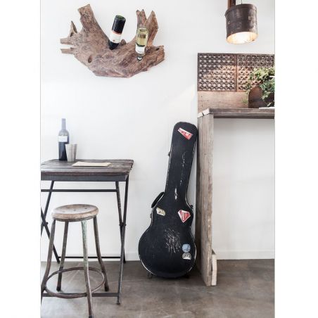 Science Lab Stool Smithers Industrial Furniture &pound;160.00 Kitchen Diner Teak Wood Iron product_features