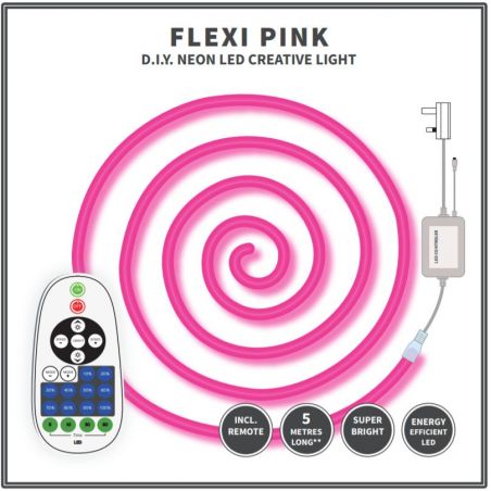 Neon Light Tube – Retro-Inspired Wall Decor  Gifts £60.00      product_features