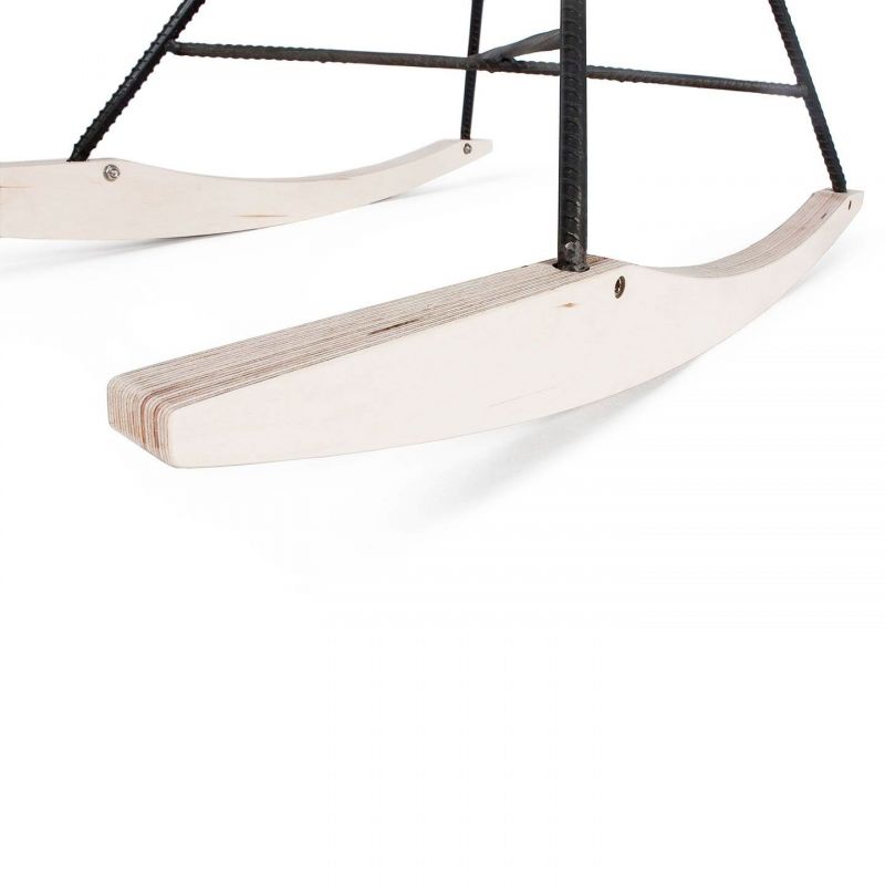 Concrete Grey Rocking Chair Lyon Beton Retro Furniture £2,000.00 All Rooms product_features