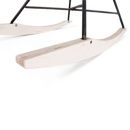 Concrete Grey Rocking Chair Lyon Beton Retro Furniture £2,000.00 All Rooms product_features