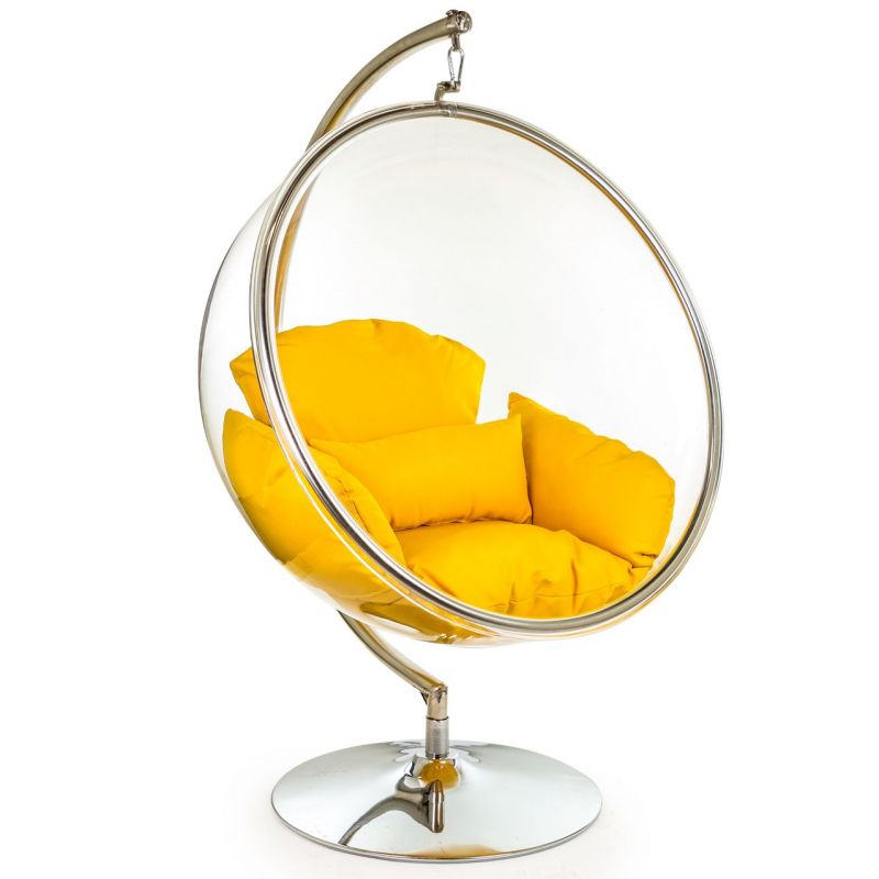 Iconic Bubble Chair – Futuristic Hanging Seat from Smithers Smithers Archives £1,200.00 Stainless Steel product_features