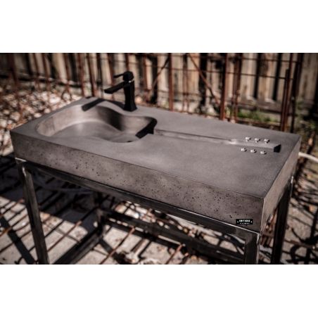 Creer Gitaro Concrete Guitar Sink Industrial Furniture £1,850.00 Bathroom product_features