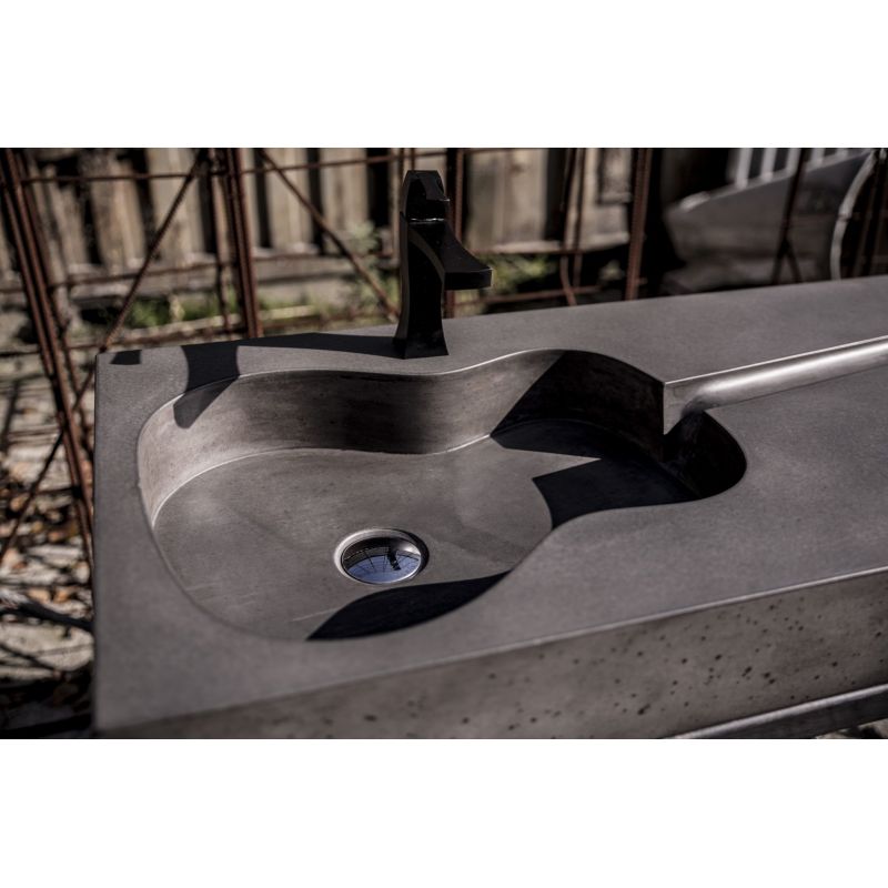 Creer Gitaro Concrete Guitar Sink Industrial Furniture £1,850.00 Bathroom product_features