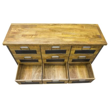 Apothecary Chest Of Drawers Smithers Wooden Chest of Drawers £1,350.00 Living Room Mango Wood product_features