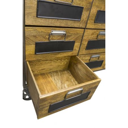 Apothecary Chest Of Drawers Smithers Wooden Chest of Drawers £1,350.00 Living Room Mango Wood product_features