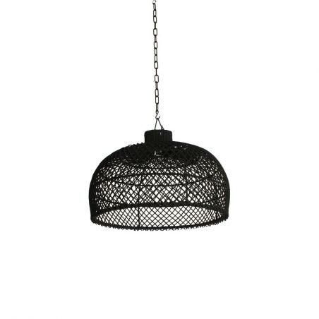 Black Rattan Pendant Ceiling Light Smithers Lighting &pound;215.00 Wicker product_features